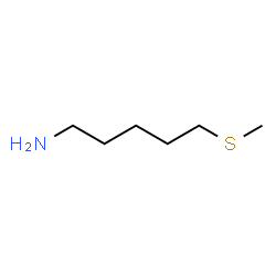 ChemSpider 2D Image | 5-(Methylthio)-1-pentanamine | C6H15NS