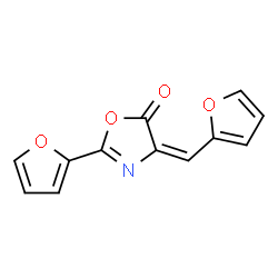 ChemSpider 2D Image | (4E)-2-(2-Furyl)-4-(2-furylmethylene)-1,3-oxazol-5(4H)-one | C12H7NO4