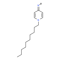 ChemSpider 2D Image | 1-Decyl-4(1H)-pyridinimine | C15H26N2