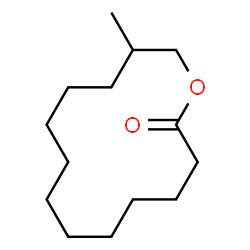 ChemSpider 2D Image | (RS)-12-Methyl-13-tridecanolide | C14H26O2