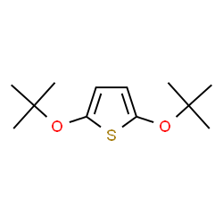 ChemSpider 2D Image | 2,5-Ditert-butoxythiophene | C12H20O2S