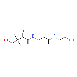 ChemSpider 2D Image | (+/-)-pantetheine | C11H22N2O4S