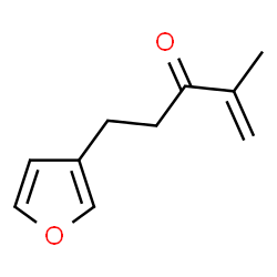 ChemSpider 2D Image | 5-(3-Furyl)-2-methyl-1-penten-3-one | C10H12O2