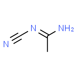 ChemSpider 2D Image | ethanimidamide, N-cyano- | C3H5N3