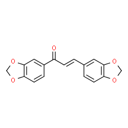 ChemSpider 2D Image | Bis(3,4-methylenedioxy)chalcone | C17H12O5