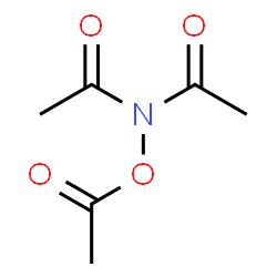 ChemSpider 2D Image | N-Acetoxy-N-acetylacetamide | C6H9NO4