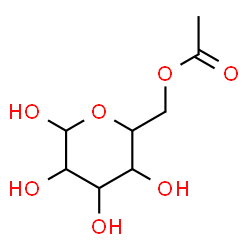 ChemSpider 2D Image | 6-O-Acetylhexopyranose | C8H14O7