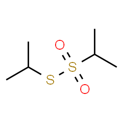ChemSpider 2D Image | S-Isopropyl 2-propanesulfonothioate | C6H14O2S2