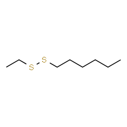 ChemSpider 2D Image | 1-(Ethyldisulfanyl)hexane | C8H18S2