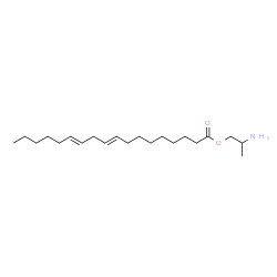 ChemSpider 2D Image | 2-Aminopropyl (9E,12E)-9,12-octadecadienoate | C21H39NO2