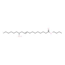 ChemSpider 2D Image | Butyl (9E)-12-hydroxy-9-octadecenoate | C22H42O3