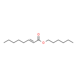 ChemSpider 2D Image | Hexyl (2E)-2-octenoate | C14H26O2