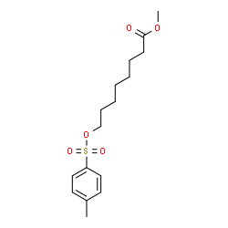 ChemSpider 2D Image | Methyl 8-([(4-methylphenyl)sulfonyl]oxy)octanoate | C16H24O5S