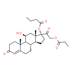 ChemSpider 2D Image | hydrocortisone buteprate | C28H40O7