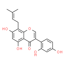 ChemSpider 2D Image | 2,3-Dehydrokievitone | C20H18O6