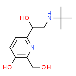 ChemSpider 2D Image | Pirbuterol | C12H20N2O3