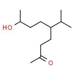 ChemSpider 2D Image | 8-Hydroxy-5-isopropyl-2-nonanone | C12H24O2