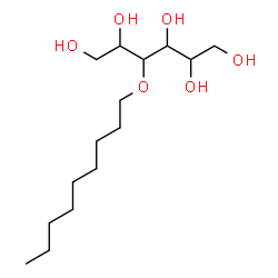 ChemSpider 2D Image | 3-O-Nonylhexitol | C15H32O6