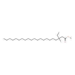 ChemSpider 2D Image | Methyl 3-ethyl-3-methylhenicosanoate | C25H50O2