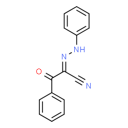 ChemSpider 2D Image | 3-oxo-3-phenyl-2-(phenylhydrazono)-propionitrile | C15H11N3O