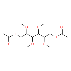 ChemSpider 2D Image | 1,6-Di-O-acetyl-2,3,4,5-tetra-O-methylhexitol | C14H26O8