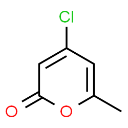ChemSpider 2D Image | 4-Chloro-6-methyl-2H-pyran-2-one | C6H5ClO2