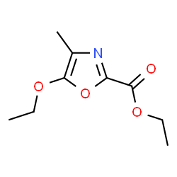 ChemSpider 2D Image | 2-Ethoxycarbonyl-5-ethoxy-4-methyloxazole | C9H13NO4