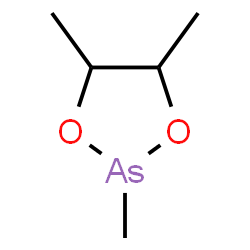 ChemSpider 2D Image | 2,4,5-Trimethyl-1,3,2-dioxarsolane | C5H11AsO2