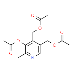 ChemSpider 2D Image | TRI-ACETYL PYRIDOXINE | C14H17NO6