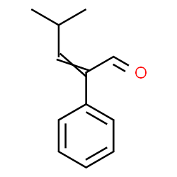 ChemSpider 2D Image | 4-Methyl-2-phenyl-2-pentenal | C12H14O