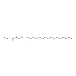 ChemSpider 2D Image | Ethyl (2E)-4-(hexadecylamino)-4-oxo-2-butenoate | C22H41NO3