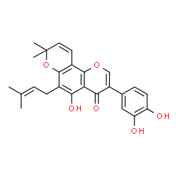 ChemSpider 2D Image | Pomiferin | C25H24O6