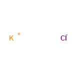 InChI=1/ClH.K/h1H;/q;+1/p-1