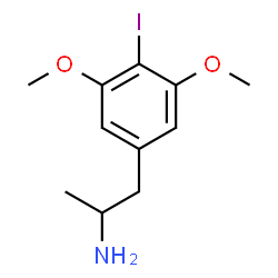 ChemSpider 2D Image | 3,5-Dimethoxy-4-iodoamphetamine | C11H16INO2