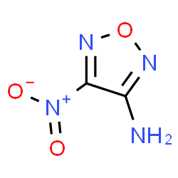 ChemSpider 2D Image | 3-Amino-4-nitrofurazane | C2H2N4O3