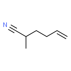 ChemSpider 2D Image | 2-Methyl-5-hexenenitrile | C7H11N