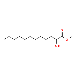 ChemSpider 2D Image | Methyl 2-hydroxydodecanoate | C13H26O3