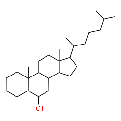 ChemSpider 2D Image | Cholestan-6-ol | C27H48O
