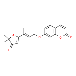 ChemSpider 2D Image | Geiparvarin | C19H18O5