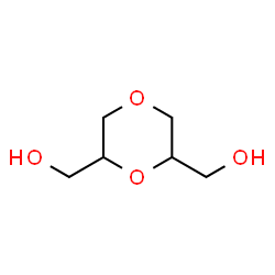 ChemSpider 2D Image | 1,4-Dioxane-2,6-diyldimethanol | C6H12O4