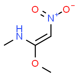 ChemSpider 2D Image | (E)-1-Methoxy-N-methyl-2-nitroethenamine | C4H8N2O3