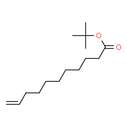 ChemSpider 2D Image | tert-Butyl 10-undecenoate | C15H28O2