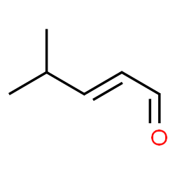 ChemSpider 2D Image | (2E)-4-Methyl-2-pentenal | C6H10O