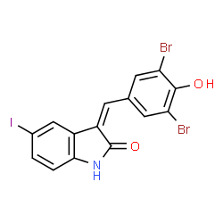ChemSpider 2D Image | GW5074 | C15H8Br2INO2