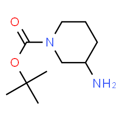 ChemSpider 2D Image | 1-BOC-3-aminopiperidine | C10H20N2O2