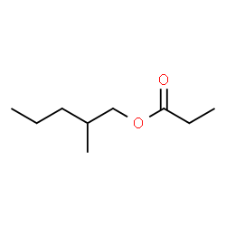 ChemSpider 2D Image | 2-Methylpentyl propionate | C9H18O2