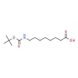ChemSpider 2D Image | Boc-8-Aoc-OH | C13H25NO4