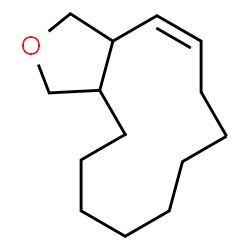 ChemSpider 2D Image | 14-Oxabicyclo(10.3.0)pentadec-10-ene | C14H24O