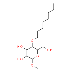 ChemSpider 2D Image | Methyl 4-O-octylhexopyranoside | C15H30O6
