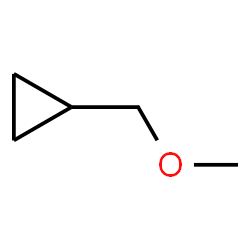 ChemSpider 2D Image | (Methoxymethyl)cyclopropane | C5H10O